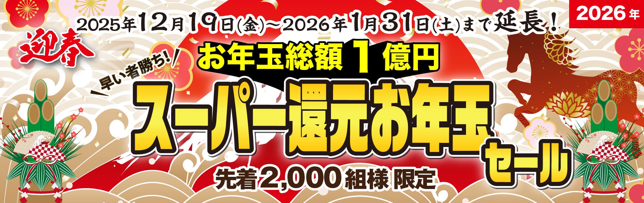 クルーズ予約サイト「ベストワンクルーズ」、「総額1億円 スーパー還元お年玉セールキャンペーン」を1/31（土）まで延長いたします –  Best1Corporate